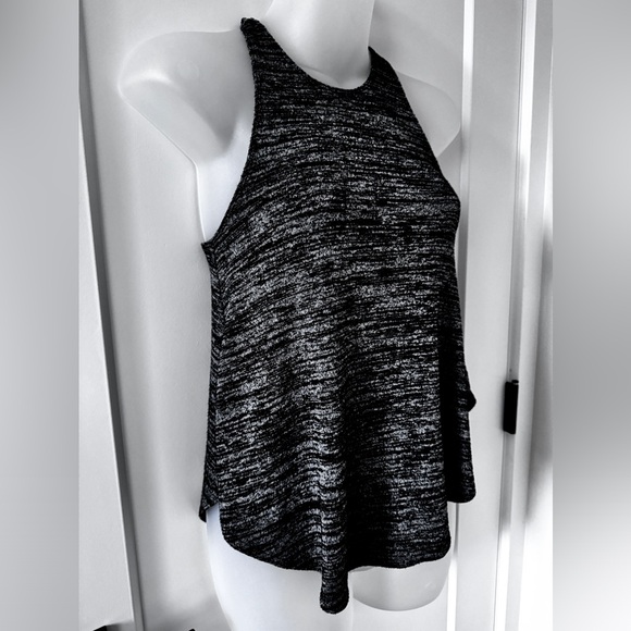 ARITZIA WILFRED FREE Burnette Tank Swing Top Racerback Black & Gray XXS - Picture 7 of 11